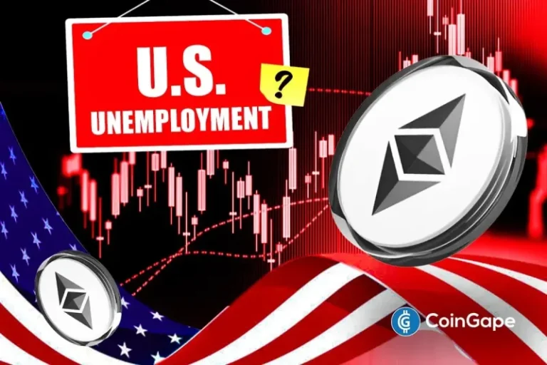 Ethereum Price Prediction Ahead of U.S Unemployment Data Drops Today